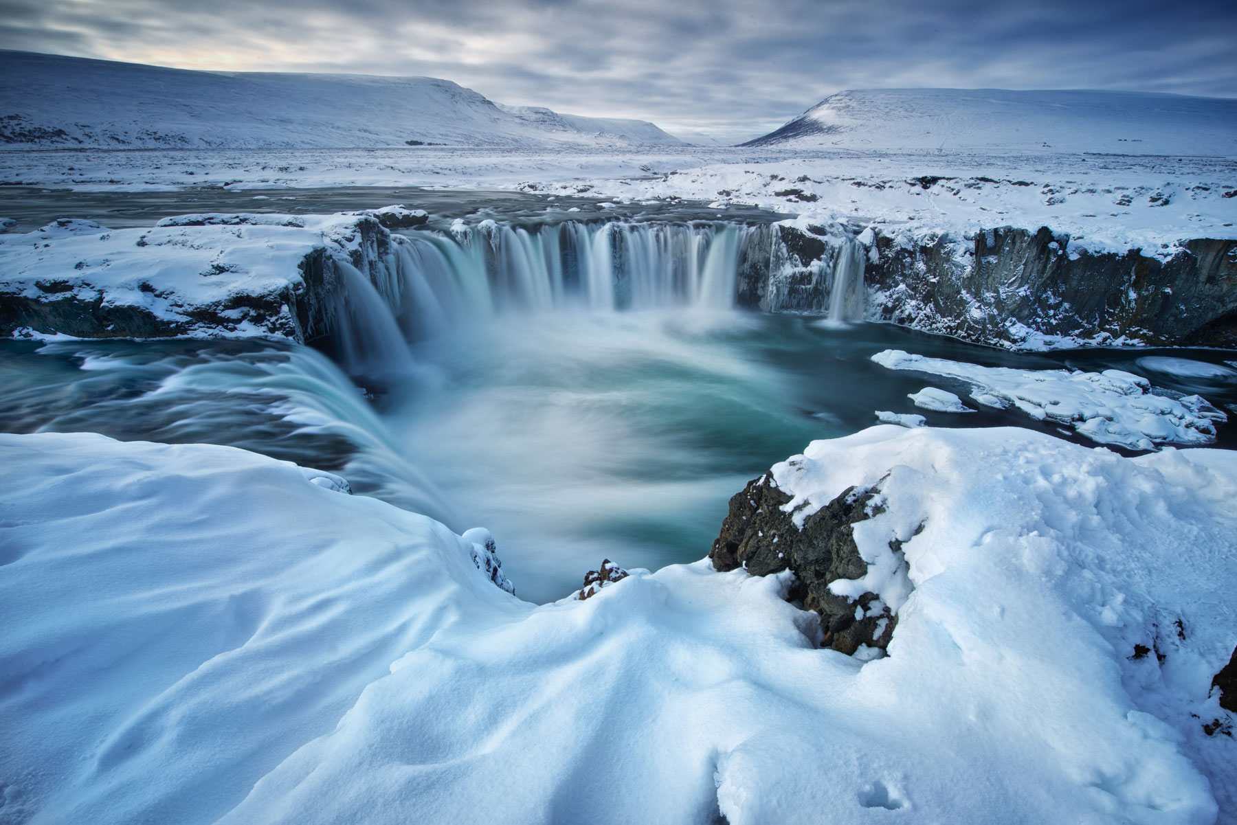 Goðafoss Wasserfall