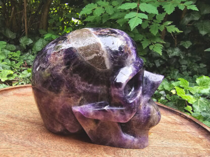 Skull aus Amethyst